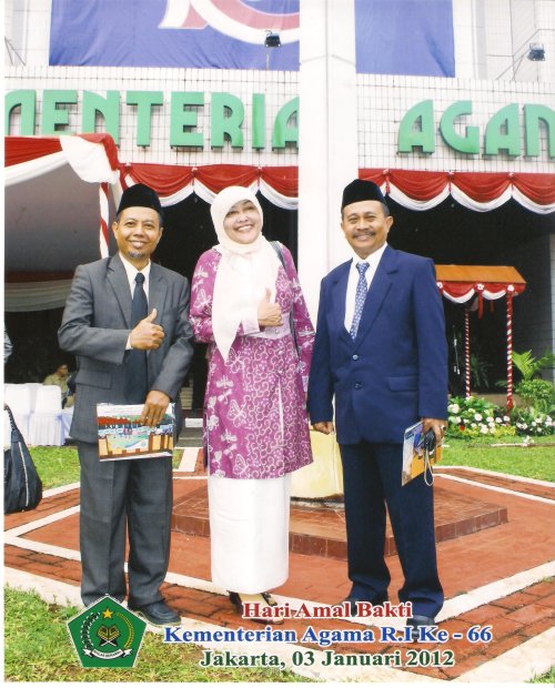 Foto Kepala Sekola Berprestasi Kemenag 2011 F